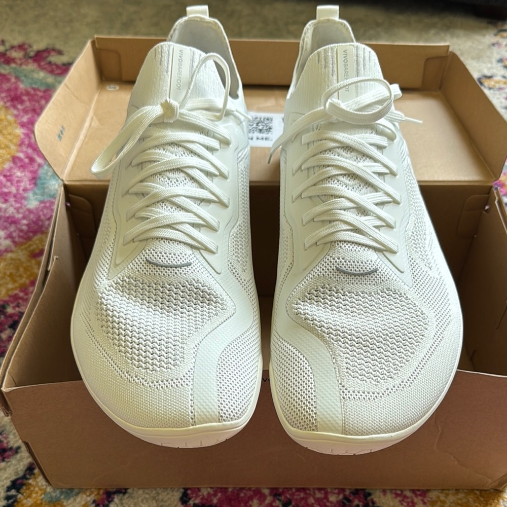 Vivobarefoot Primus Lite Knit M • Bright White • EU 47 / US 13 • BNIB - Picture 2 of 6